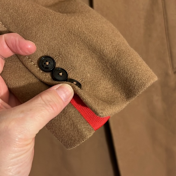 NWOT - ZARA 78% Wool blend men’s coat camel size L jacket fall winter - Picture 5 of 15